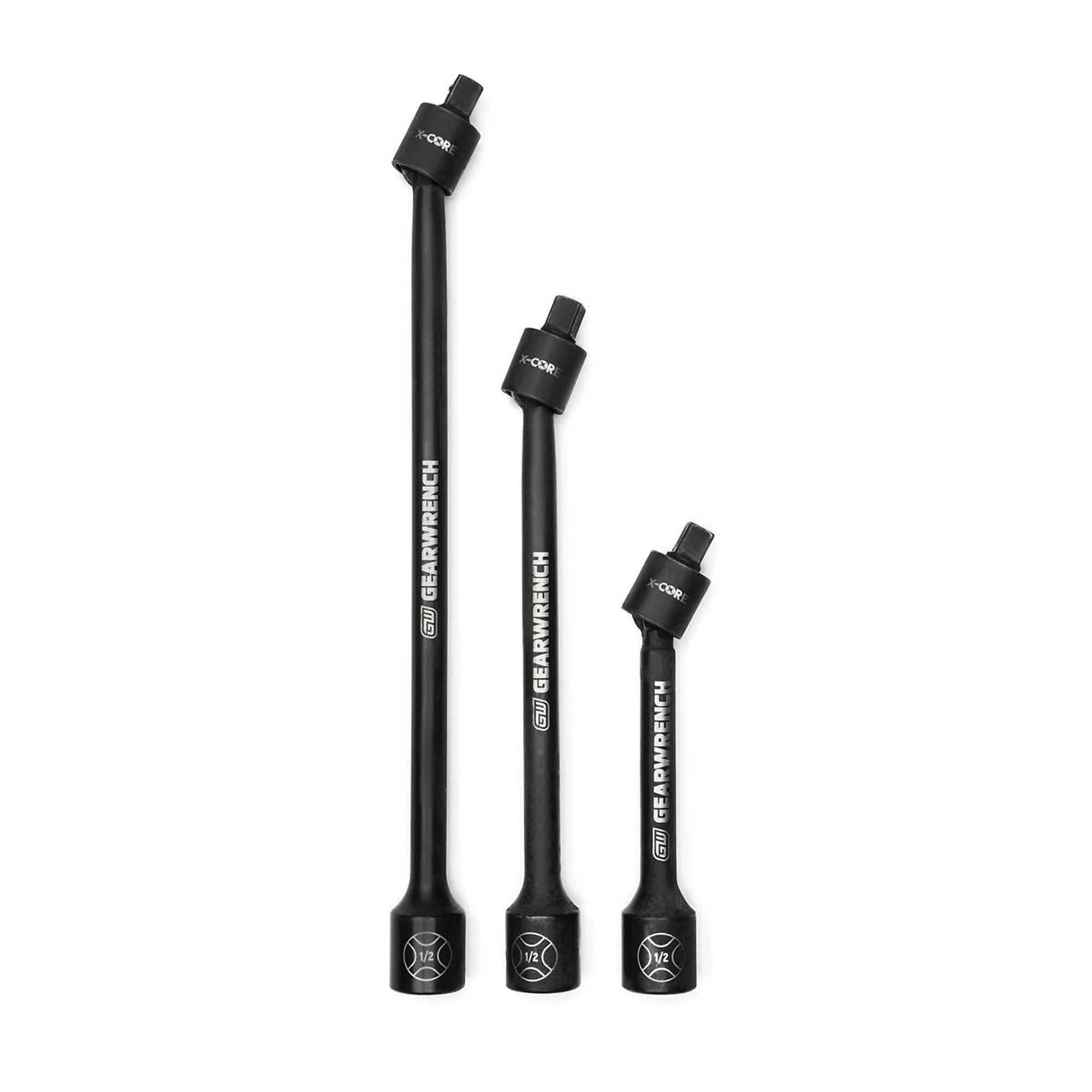 GearWrench 3-Pc. 1/2in. Drive Impact Universal Joint Extension Set, Model# KDT84721N